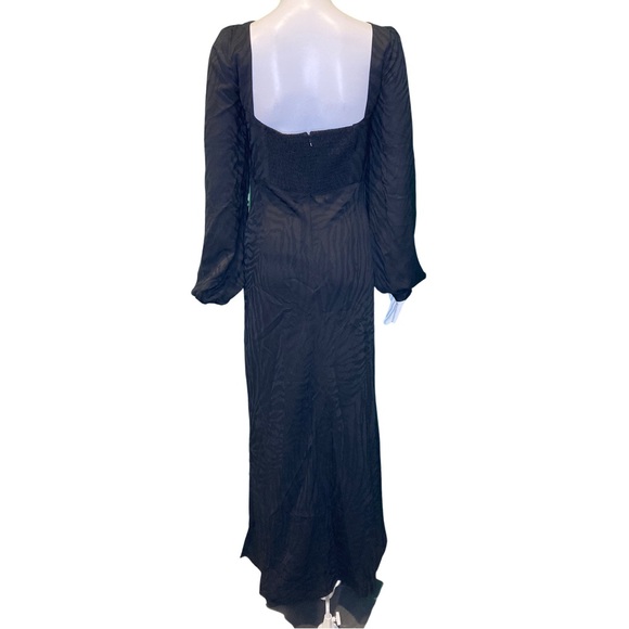 NWT Favorite Daughter Black Zebra Jacquard The One That Got Away Dress - Sz 10 - Picture 4 of 10